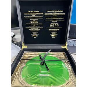 New Grace Collagen Lifting Mask For Eye  &  Face 24k - 12 Sets-